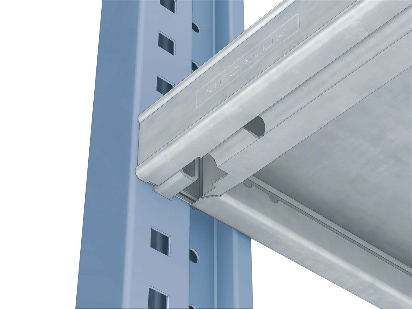 detalle fijación niveles M3 oficina