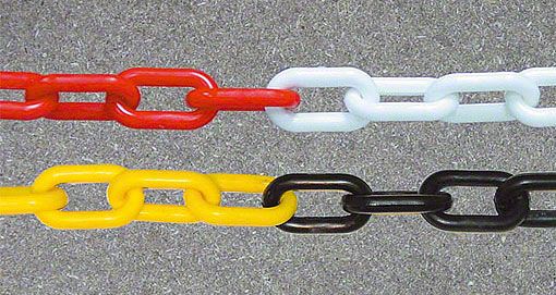 Cadenas de plástico para señalización