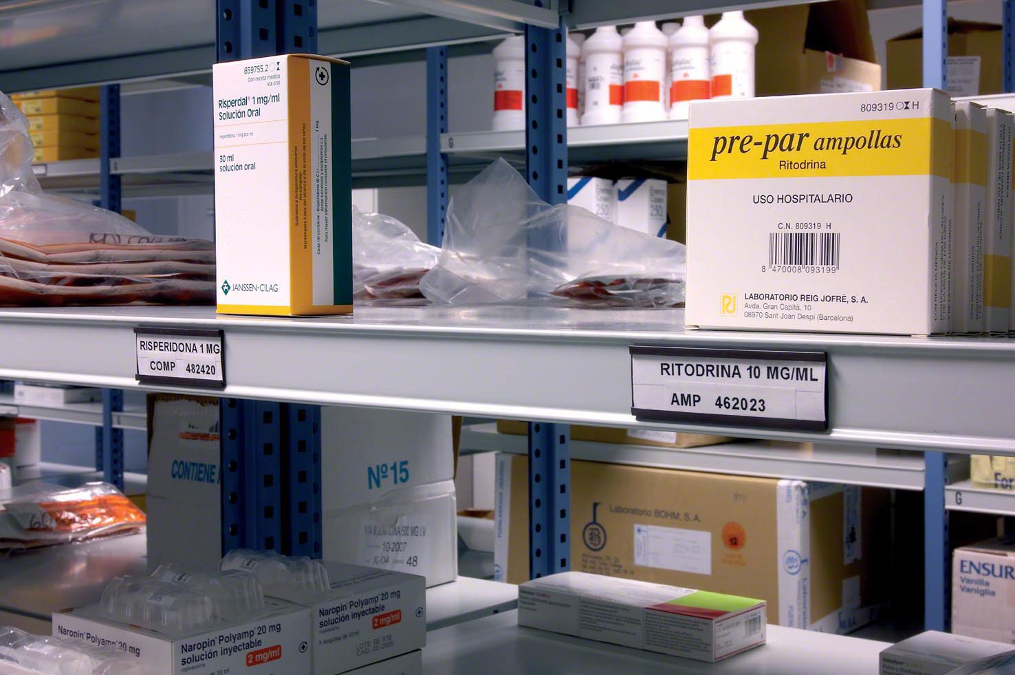 etiquetas magnéticas estantería ligera m3