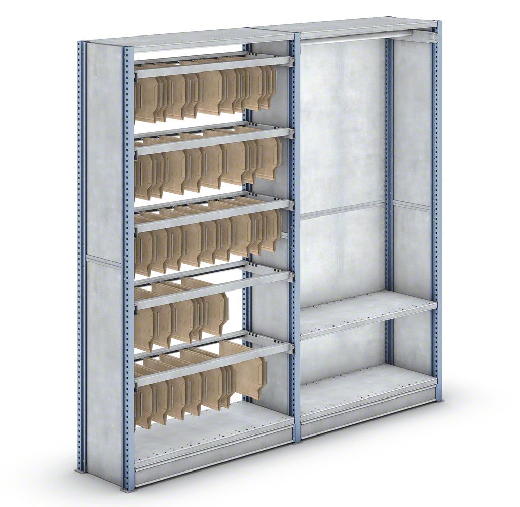 instalación estantería M3 conjunto carpetero