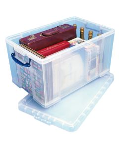 Caja de plástico de 84 L.