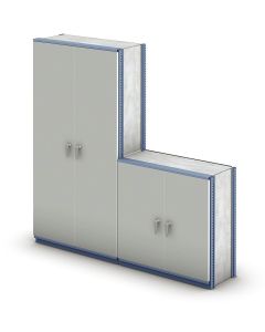 conjunto puertas oficina estantería M3