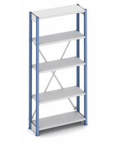 Rayonnage métallique pour entrepôts et ateliers M3 charges légères 