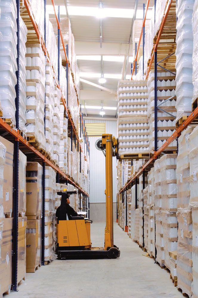 Étagères de palettes d'installation 3 niveaux